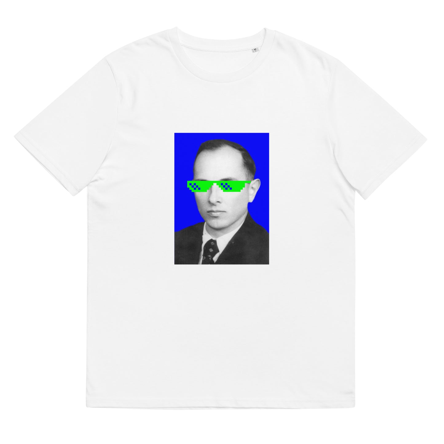 Who's Your Daddy? Unisex printed organic cotton t-shirt in white