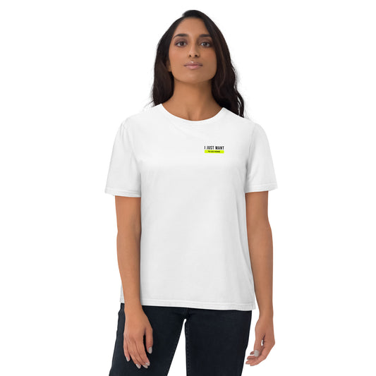 Boarding pass Kyiv Unisex organic cotton t-shirt